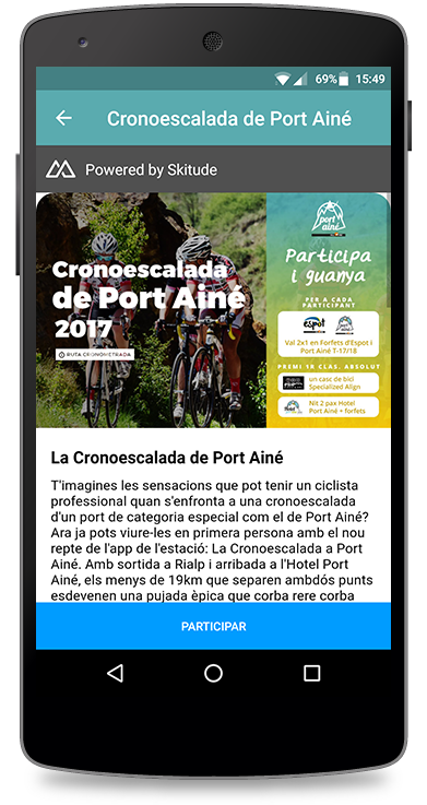 Visor mobile Cursa Virtual 3.0;