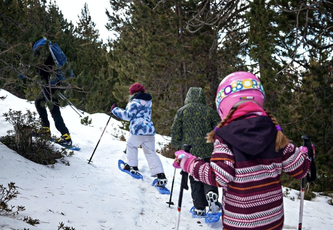 Interpretive walk through the forest of Port Ainé